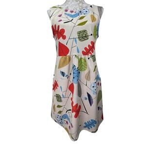 NWT Isle‎ by Melis Hampton Sleeveless Mini-Dress with Pockets Art to Wear Medium
